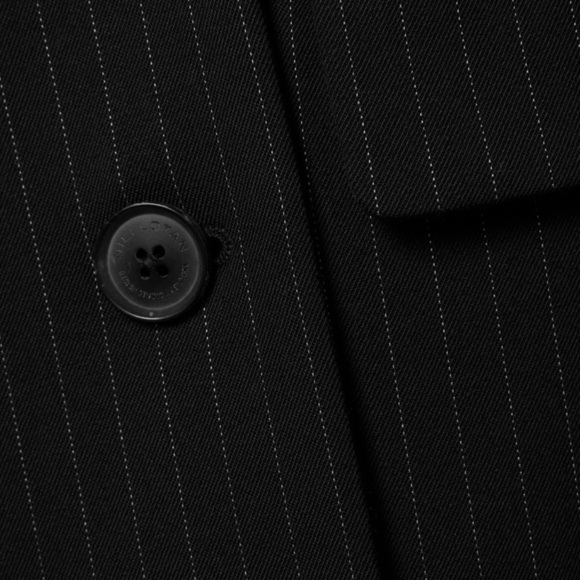 Nili Lotan Valerie Pinstripe Virgin Wool Oversized Boyfriend Blazer Size 4 NEW - Picture 12 of 15